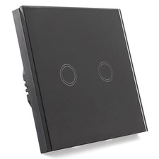 Interrupteur mural d'eclairage avec un telecommande a ecran tactile en verr T7H7