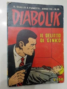 Diabolik anno VII (7°) n 16 Originale 1° Edizione Astorina - COMPRO FUMETTI SHOP - Picture 1 of 17