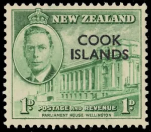 COOK ISLANDS 127 - King George VI "Peace - Victory" (pb89972) - Picture 1 of 1