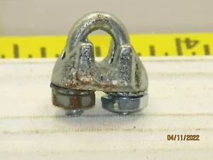 The listing is for:(1)1/8 in. Zinc-Plated Wire Rope Clamp - Picture 1 of 4