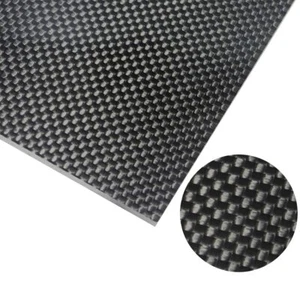 ARRIS carbon fiber sheet 100% 3K Carbon Fiber Plate Plain Weave Panel Sheet - Picture 1 of 7