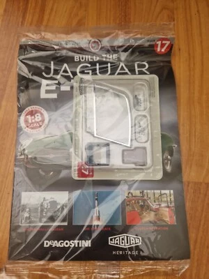 1/8 DEAGOSTINI COSTRUISCI LA TUA AUTO JAGUAR E-TYPE NUMERO 17 CON PARTE - Immagine 1 di 2