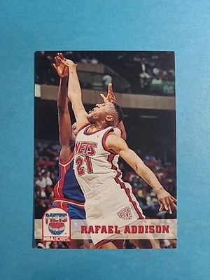 Rafael Addison 1993-94 Skybox NBA Hoops Basketball Card # 136 J3388 - Image 1 of 2