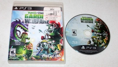 Plants vs Zombies: Garden Warfare (Playstation 3 PS3, 2014) Sin Manual Foto 1 de 2