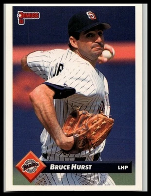 1993 Donruss #576 Bruce Hurst - Image 1 of 2