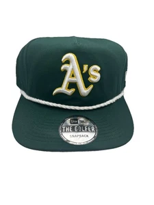 Cappello New Era Oakland Athletics A's The Golfer Rope Telaio A Snapback Regolabile - Foto 1 di 6