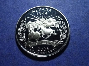 2006-S Nevada State Washington Quarter Silver Ch. Proof - Picture 1 of 2