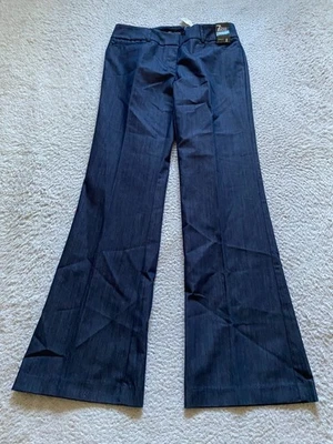 Pantalones bootcut para mujer 7th Avenue gris-azul talla 2 (28 x 32) Foto 1 de 4