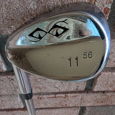 Snake Eyes 11 56º Gap Wedge LH 36" eje de acero golf Pride Tour agarre envolvente Foto 1 de 4