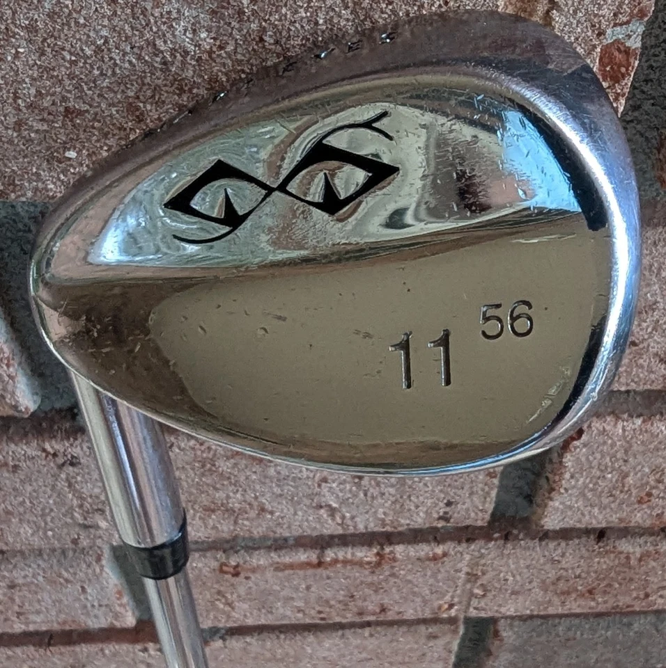 Snake Eyes 11 56º Gap Wedge LH 36" Steel Shaft Golf Pride Tour Wrap Grip - Image 1 of 4