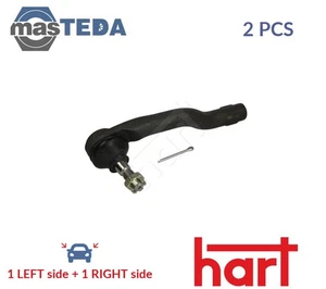 449 231 TRACK ROD END RACK END PAIR FRONT HART 2PCS NEW OE REPLACEMENT - Picture 1 of 5