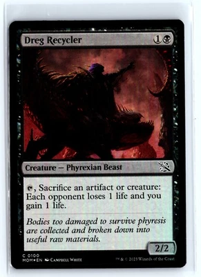 FOIL Dreg Recycler March of the Machine – MTG Magic the Gathering Card - Image 1 of 4