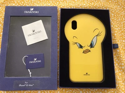Новый Swarovski 5506304 Looney Tunes Tweety смартфон чехол iPhone XS MAX желтый - Изображение 1 из 4