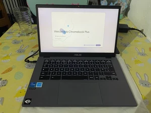 Laptop ASUS Chromebook 14 CX3402CBA Intel i3-1215U, 8GB LRAM, 128GB SSD - Picture 1 of 4