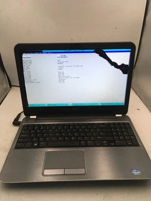 DELL INSPIRON 15 5521 -BOOTS TO BIOS/BAD LCD- INTEL I5 3337U - 6GB RAM -READ- BB - Image 1 of 4