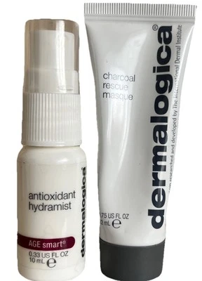 Dermalogica Charcoal Rescue Masque .75 Oz & Antioxidant Hydramist .33 Oz - Image 1 of 2