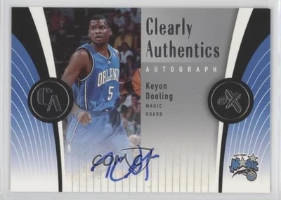 Fleer EX 2006-07 Clearly Authentics Auto Keyon Dooling #CAA-KD automático Foto 1 de 2