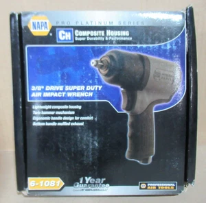NAPA 6-1081 3/8" DRIVE SUPER DUTY AIR IMPACT WRENCH - Picture 1 of 13