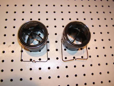 OEM Mercedes 69-73 W109 300SEL 6.3 W108 280S SE L dash sides BLACK air 2 vent,T3 - Image 1 of 4