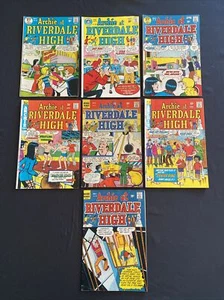Lote de cómics de Archie at Riverdale High años 70 7 G  - Imagen 1 de 9