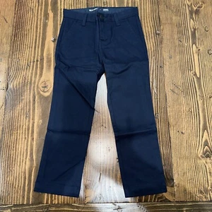 NWT Old Navy Girls Sz 5 Adjustable Waist Skinny Chino Pants 2-Pack - Navy Blue - Picture 1 of 6