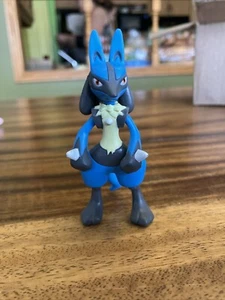 Pokémon LUCARIO 3.5" Articulated Figure Pokémon 2007 JAKKS - Canadian Seller - Imagen 1 de 5
