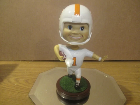 TENNESSEE VOLUNTEERS # 2 BOBBLE HEAD IN A LIMITED #  ONLY THE 2ND ONE MADE NIB! Cover