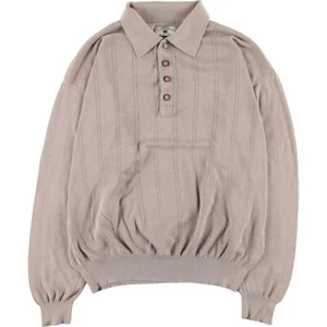 Vintage CUTTER&BUCK polo knit sweater men's L - Picture 1 of 5