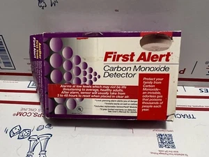 First Alert Vintage Carbon Monoxide White Detector Protect Your Family- Open Box - Picture 1 of 2