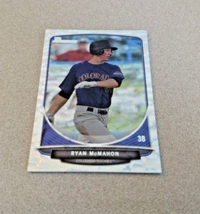 2013 Bowman Draft Prospect Silver Ice #BDPP31 Ryan McMahon Colorado Rockies