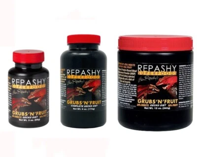 Repashy Superfoods GRUBS N FRUIT Crested Gecko Diet Complete Food MRP -All Sizes
