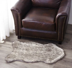Alfombra de piel sintética ultra suave y esponjosa HST para dormitorio sala de estar - Imagen 1 de 146