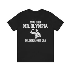 Mr. Olympia T-Shirt, 1976 Bodybuilding Contest, Arnold Classic Vintage Tee Shirt