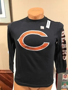 SWEET Chicago Bears Youth Sz Lg 14-16 Blue Long Sleeved T-Shirt, NEW&NICE! - Picture 1 of 1