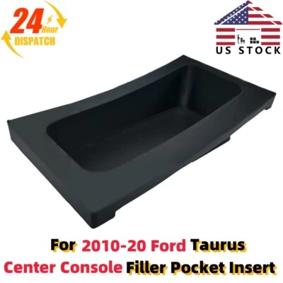 For 2010-20 Ford Taurus Center Console Filler Pocket Insert Empty Shifter Police - Image 1 of 4