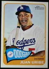 2014 Topps Heritage #287 Juan Uribe - NM-MT