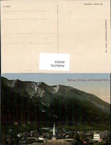 443924,Bad Bleiberg Totale m. Dobratsch Bergkulisse - Bild 1 von 1