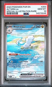 Pokemon TCG Altaria ex 253/182 Paradox Rift Special Illustration Rare - PSA 10 - Picture 1 of 2