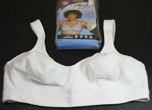NUEVO SUJETADOR PLAYTEX 18 horas sin cables algodón elástico 474C Ultimate lift BLANCO - Imagen 1 de 5