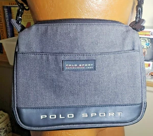 Polo Sport Ralph Lauren Kuriertasche Umhängetasche schwarz guter Zustand - Bild 1 von 7