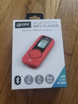 GPX MWB308R Bluetooth MP3 Player - Image 1 of 2