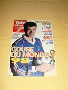 Télé Star Cahier Spécial "Coupe du Monde 1998" 14 pages - Picture 1 of 5