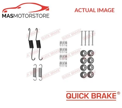 BRAKE DRUM SHOES FITTING KIT REAR QUICK BRAKE 105-0031 P FOR NISSAN LEAF 80KW - Image 1 of 4