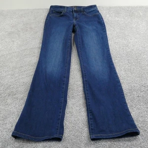 Pantalones de mezclilla NYDJ para mujer 4 azules Marilyn rectos tecnología Lift Tuck elásticos - Imagen 1 de 14