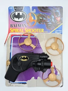 Batman Spiral Shooter Batman Returns 1991 Kenner KOMPLETT mit Discs & Cardback - Bild 1 von 5