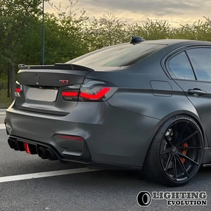 Smoke GTS Tail Lights For 2012-2018 BMW F30 F35 F80 3-Series M3 LED W/Sequential - Picture 1 of 20