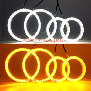 for BMW E65 E66 F01 F02 F03 F04 Switchback LED halo ring turn signal angel eye - Picture 1 of 30