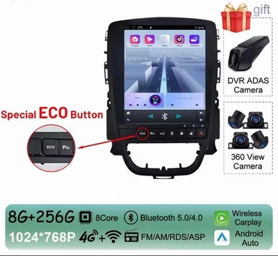 Autoradio Android 9,7 Pollici Opel Astra J - Immagine 1 di 2