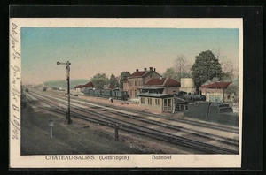 CPA Chateau-Salins, La Gare aérienne 1915 - Picture 1 of 2