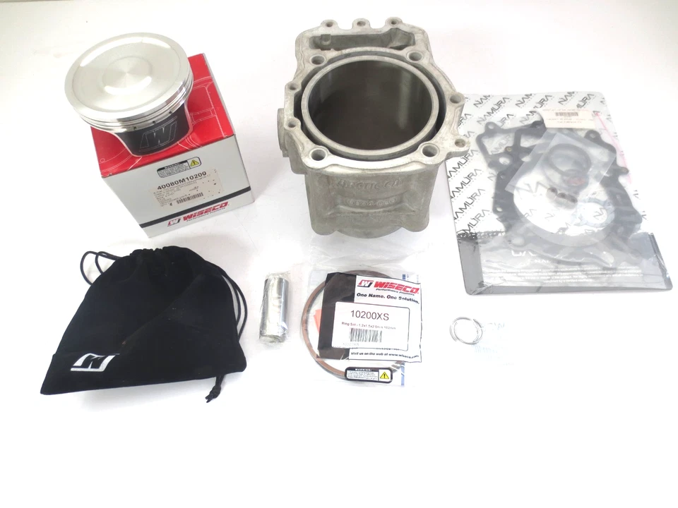Arctic Cat 700 2008-17 ATV Prowler 700 cilindro OEM con kit de pistón Wiseco NUEVO Foto 1 de 4